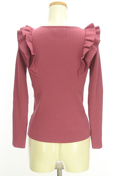 WILLSELECTION（ウィルセレクション）の古着「肩フリルリブニット（ニット）」大画像２へ