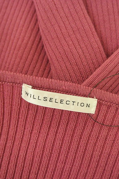 WILLSELECTION（ウィルセレクション）の古着「肩フリルリブニット（ニット）」大画像６へ