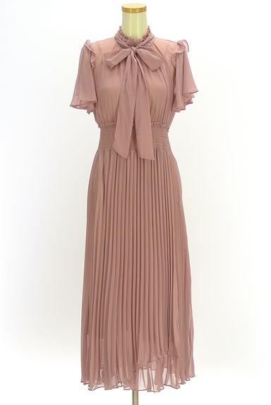 WILLSELECTION（ウィルセレクション）の古着「プリーツラップシフォンロングワンピース（ワンピース・チュニック）」大画像１へ
