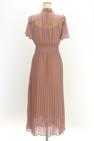 WILLSELECTION（ウィルセレクション）の古着「プリーツラップシフォンロングワンピース（ワンピース・チュニック）」大画像２へ