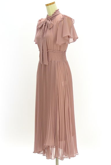 WILLSELECTION（ウィルセレクション）の古着「プリーツラップシフォンロングワンピース（ワンピース・チュニック）」大画像３へ