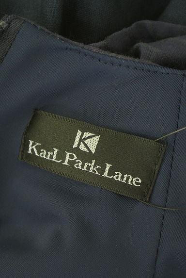 KarL Park Lane（カールパークレーン）の古着「チェック柄シアー切替膝丈ワンピース（ワンピース・チュニック）」大画像６へ