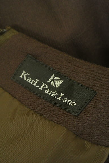 KarL Park Lane（カールパークレーン）の古着「タックフレア膝丈ウールワンピース（ワンピース・チュニック）」大画像６へ