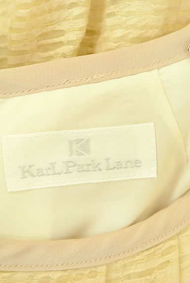 KarL Park Lane（カールパークレーン）の古着「花柄シアーパイピング膝丈ワンピース（ワンピース・チュニック）」大画像６へ