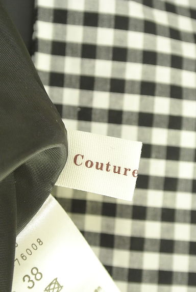 Couture Brooch（クチュールブローチ）の古着「ギンガムチェック柄フレアスカート（スカート）」大画像６へ