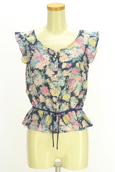 WILLSELECTION（ウィルセレクション）の古着「花柄ノースリカットソー（カットソー・プルオーバー）」大画像１へ