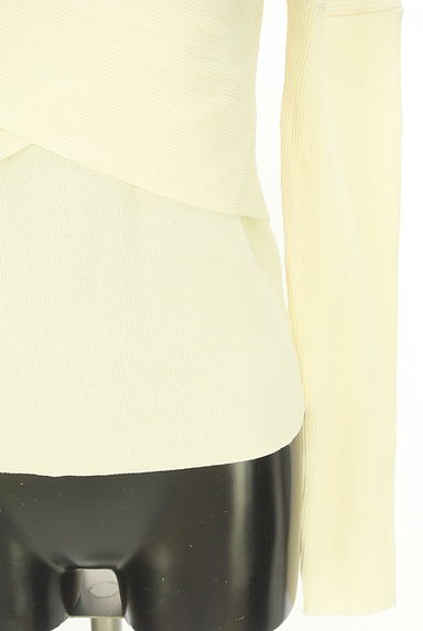 CAPRICIEUX LE'MAGE（カプリシュレマージュ）の古着「レイヤード風ニットトップス（ニット）」大画像５へ