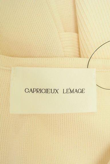 CAPRICIEUX LE'MAGE（カプリシュレマージュ）の古着「レイヤード風ニットトップス（ニット）」大画像６へ