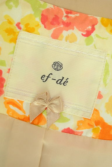 クリックで大画像表示 ef-de(エフデ)の古着「裾フレアトレンチコート(トレンチコート)」大画像6へ