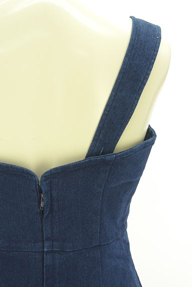 クリックで大画像表示 Snidel(スナイデル)の古着「デニムショートパンツコンビネゾン(コンビネゾン・オールインワン)」大画像4へ