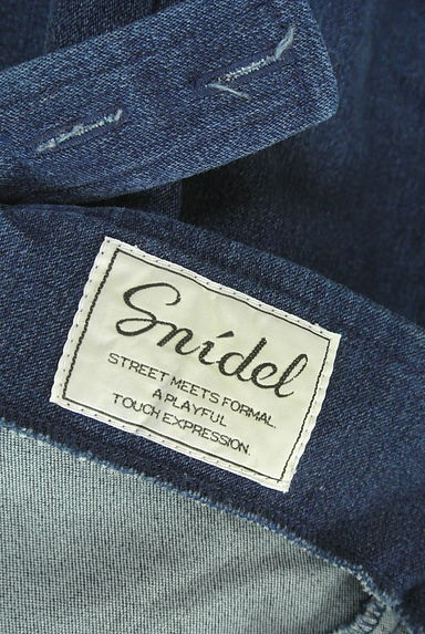 クリックで大画像表示 Snidel(スナイデル)の古着「デニムショートパンツコンビネゾン(コンビネゾン・オールインワン)」大画像6へ