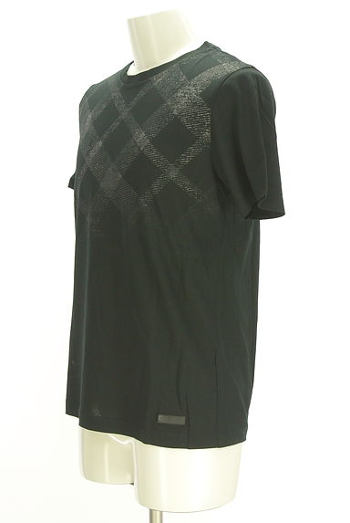 BLACK LABEL CRESTBRIDGE（ブラックレーベル・クレストブリッジ）の古着「半そでチェック柄プリントTシャツ（Ｔシャツ）」大画像３へ