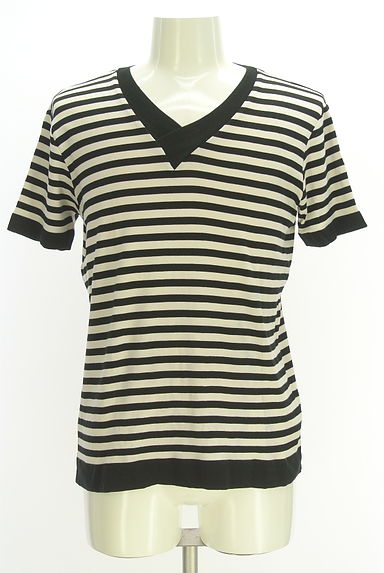 クリックで大画像表示 5351 POUR LES HOMMES(5351プール・オム)の古着「リブ切替ボーダーTシャツ(Tシャツ)」大画像1へ