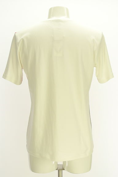 MEN'S MELROSE（メンズメルローズ）の古着「Vネック配色Tシャツ（Ｔシャツ）」大画像２へ