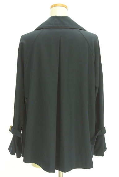 クリックで大画像表示 YECCA VECCA(イェッカヴェッカ)の古着「ラグラン袖ショートトレンチコート(トレンチコート)」大画像2へ