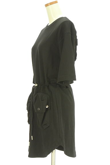 クリックで大画像表示 DIESEL(ディーゼル)の古着「ウエストドロストミニワンピース(ワンピース・チュニック)」大画像3へ