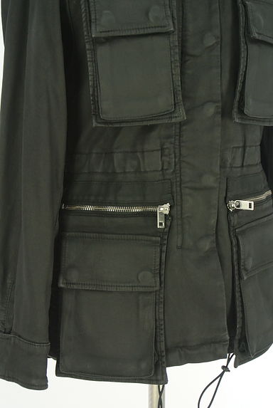 クリックで大画像表示 DIESEL(ディーゼル)の古着「ミドル丈ミリタリージャケット(ブルゾン・スタジャン)」大画像5へ