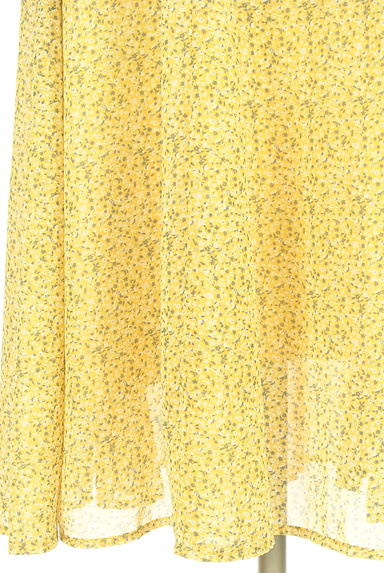 クリックで大画像表示 Rirandture(リランドチュール)の古着「小花柄シフォンロングワンピース(ワンピース・チュニック)」大画像5へ
