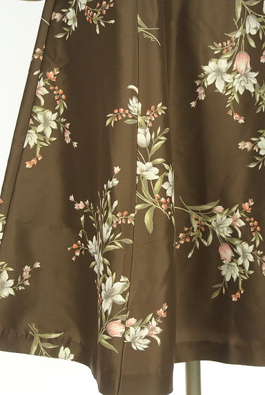 Noela（ノエラ）の古着「リブニット×花柄切替ワンピース（ワンピース・チュニック）」大画像５へ
