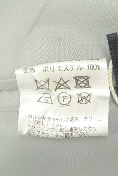 クリックで大画像表示 JUSGLITTY(ジャスグリッティー)の古着「ベルト付き膝丈スウェードタイトスカート(スカート)」大画像5へ