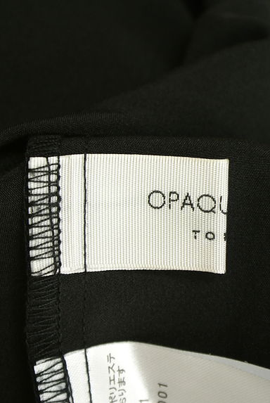 クリックで大画像表示 OPAQUE.CLIP(オペークドットクリップ)の古着「スキッパーブラウス(ブラウス)」大画像6へ