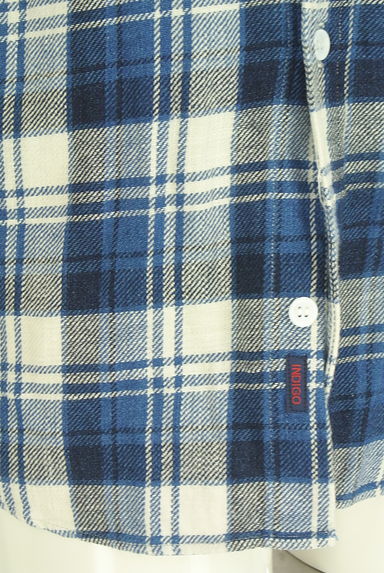 クリックで大画像表示 Hollywood Ranch Market(ハリウッドランチマーケット)の古着「GAIJIN MADE チェックシャツ(カジュアルシャツ)」大画像5へ