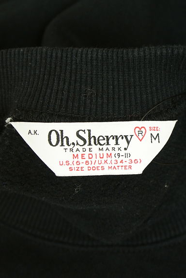 クリックで大画像表示 Oh Sherry(オーシェリー)の古着「プリントスウェットトップス(スウェット・パーカー)」大画像6へ