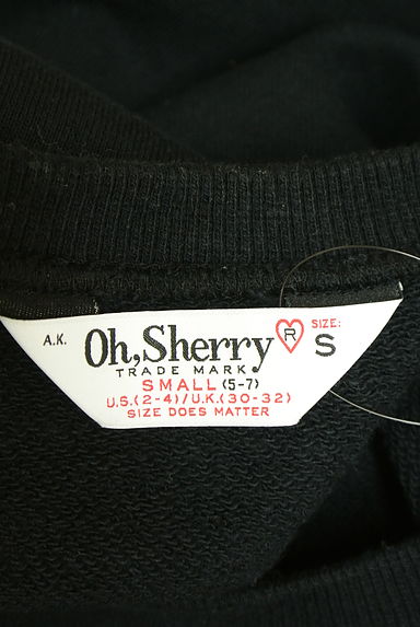 クリックで大画像表示 Oh Sherry(オーシェリー)の古着「プリントスウェットトップス(スウェット・パーカー)」大画像6へ