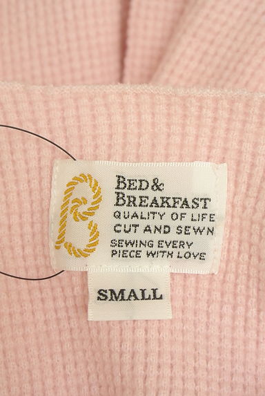 bed&breakfast（ベッドアンドブレックファスト）の古着「ラウンドヘムワッフルカットソー（カットソー・プルオーバー）」大画像６へ