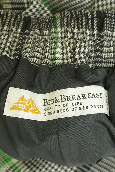 bed&breakfast（ベッドアンドブレックファスト）の古着「チェック柄ウールテーパードパンツ（パンツ）」大画像６へ