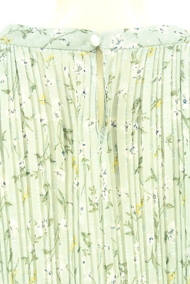 クリックで大画像表示 anySiS(エニィスィス)の古着「花柄シアーカットソー(カットソー・プルオーバー)」大画像5へ