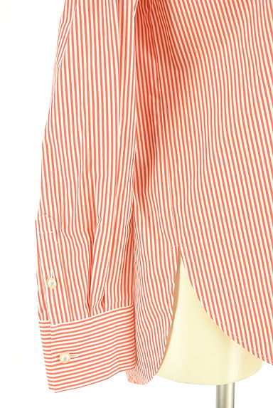 クリックで大画像表示 kate spade new york(ケイトスペード ニューヨーク)の古着「ストライプ柄シャツ(ブラウス)」大画像5へ