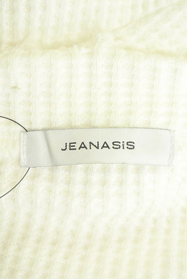 クリックで大画像表示 JEANASiS(ジーナシス)の古着「ダメージ加工オーバーワイズワッフルカットソー(ニット)」大画像6へ