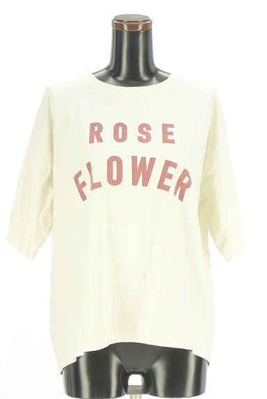 クリックで大画像表示 Samansa Mos2(サマンサモスモス)の古着「オーバーサイズロゴTシャツ(Tシャツ)」大画像1へ