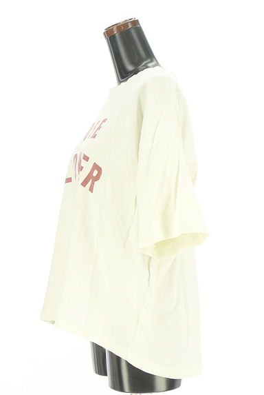 クリックで大画像表示 Samansa Mos2(サマンサモスモス)の古着「オーバーサイズロゴTシャツ(Tシャツ)」大画像3へ