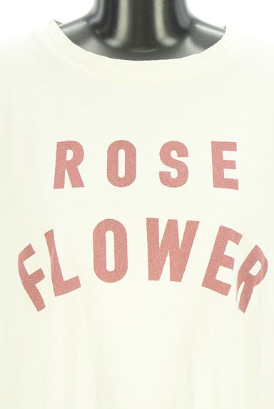 クリックで大画像表示 Samansa Mos2(サマンサモスモス)の古着「オーバーサイズロゴTシャツ(Tシャツ)」大画像4へ