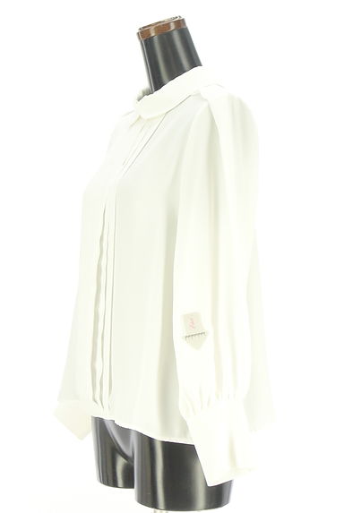 クリックで大画像表示 RUIRUE BOUTIQUE(ルイルエブティック)の古着「ボリューム袖フロントタックブラウス(カットソー・プルオーバー)」大画像4へ