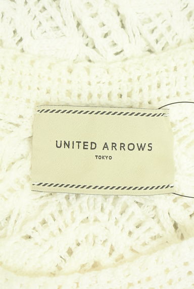 クリックで大画像表示 UNITED ARROWS(ユナイテッドアローズ)の古着「コットンレースニット(ニット)」大画像6へ