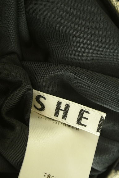 クリックで大画像表示 SHENERY(シーナリー)の古着「裾フリル花柄ニットタイトスカート(ロングスカート・マキシスカート)」大画像6へ
