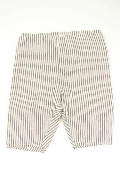 クリックで大画像表示 JOURNAL STANDARD(ジャーナルスタンダード)の古着「ストライプ柄リネンハーフパンツ(ショートパンツ・ハーフパンツ)」大画像1へ