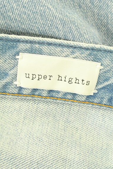 クリックで大画像表示 upper hights(アッパーハイツ)の古着「ダメージ加工セミワイドデニム(デニムパンツ)」大画像6へ