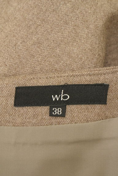 クリックで大画像表示 wb(ダブルビー)の古着「ウール混タイトスカート(スカート)」大画像6へ