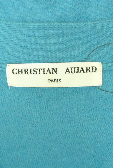 クリックで大画像表示 CHRISTIAN AUJARD(クリスチャンオジャール)の古着「Vネックニットカーディガン(カーディガン・ボレロ)」大画像6へ