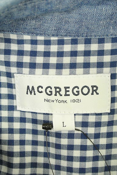 クリックで大画像表示 McGREGOR(マックレガー)の古着「ダンガリーシャツ(カジュアルシャツ)」大画像6へ