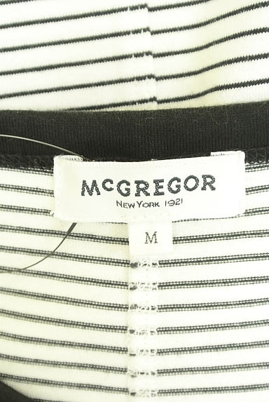クリックで大画像表示 McGREGOR(マックレガー)の古着「ボーダー柄リンガーTシャツ(Tシャツ)」大画像6へ