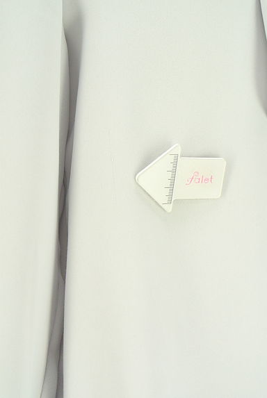 Noble（ノーブル）の古着「ボウタイフリルブラウス（カットソー・プルオーバー）」大画像５へ
