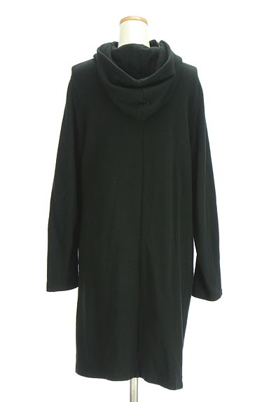 クリックで大画像表示 ZUCCa(ズッカ)の古着「ダブルジップロングスウェットパーカー(コート)」大画像2へ