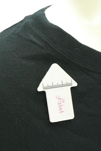 クリックで大画像表示 ZUCCa(ズッカ)の古着「サイドファスナートップス(Tシャツ)」大画像5へ