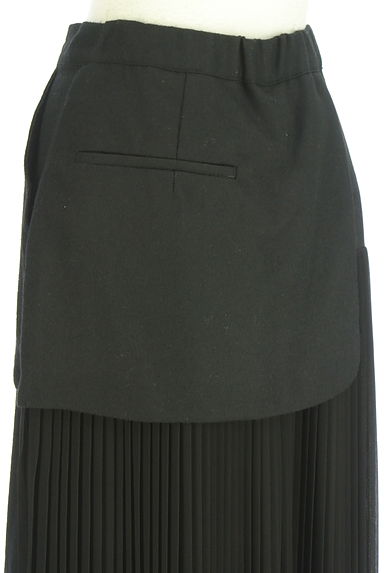 クリックで大画像表示 ZUCCa(ズッカ)の古着「ウール×シフォンプリーツワイドパンツ(パンツ)」大画像4へ