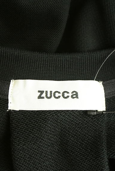 クリックで大画像表示 ZUCCa(ズッカ)の古着「ロゴ刺しゅう入り7分袖スウェット(スウェット・パーカー)」大画像6へ